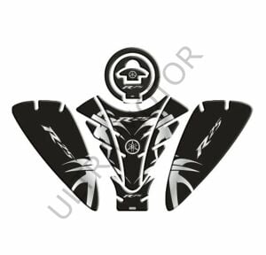 Yamaha R25 2019-2024 Siyah-Gri Tank Pad Set