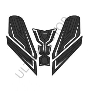 Cfmoto Sr 450 Uyumlu Kauçuk Tankpad Beyaz
