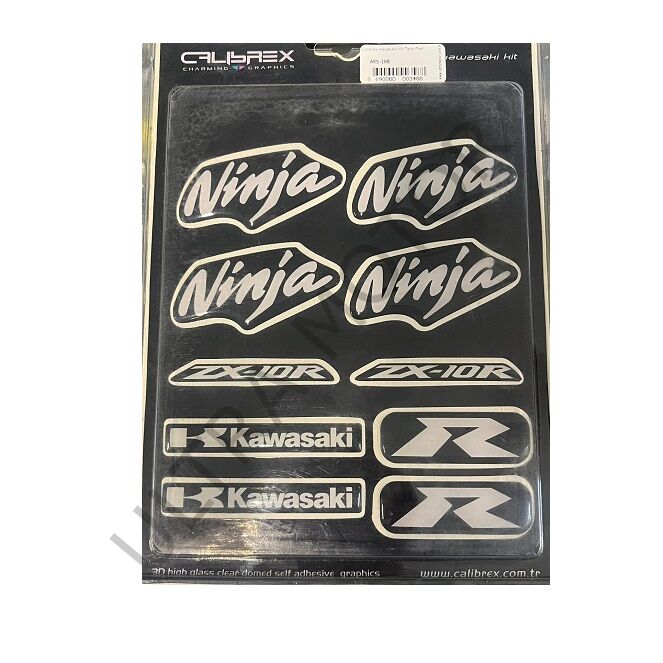 Calibrex Kawasaki Kit Siyah Taban Tank Pad