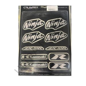 Calibrex Kawasaki Kit Siyah Taban Tank Pad