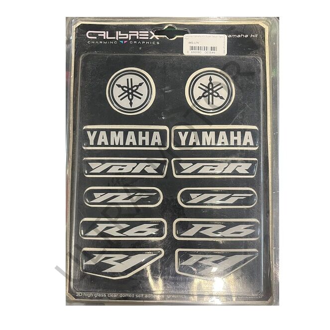Calibrex Yamaha Kit Siyah Taban Tank Pad