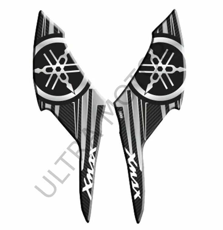 Yamaha XMax 2018-2022 Siyah-Gri Yan Pad