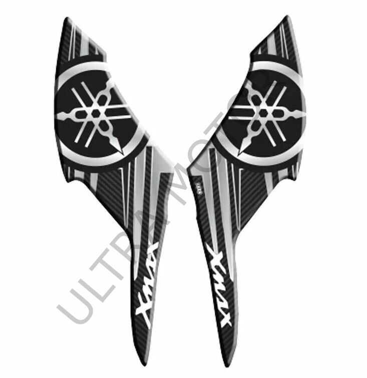 Yamaha XMax 2018-2022 Siyah-Gri Yan Pad