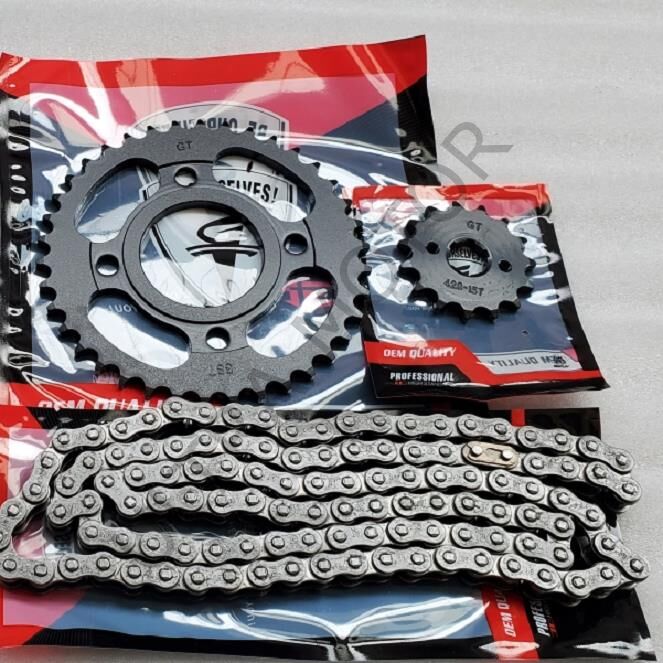 AGK Zincir Dişli Seti 116L 38T 15T