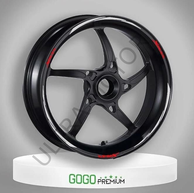 Yamaha XMax Beyaz Reflektör III Jant Şeridi