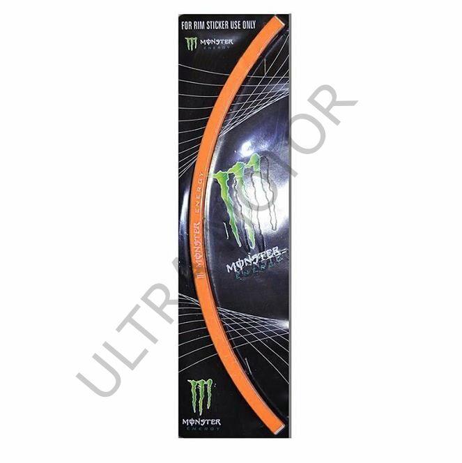 Monster Turuncu Jant Şeridi