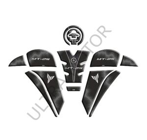 Yamaha MT-25 2020-2024 Siyah Tank Pad Set