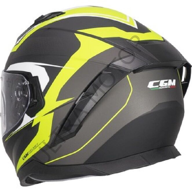 CGM 311G Blast Sport Medium Beden Mat Siyah-Sarı Kapalı Kask