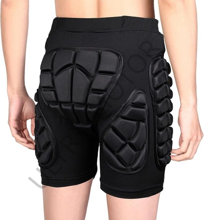 Protec Korumalı Motosiklet - Kayak Siyah Xlarge Beden Şort