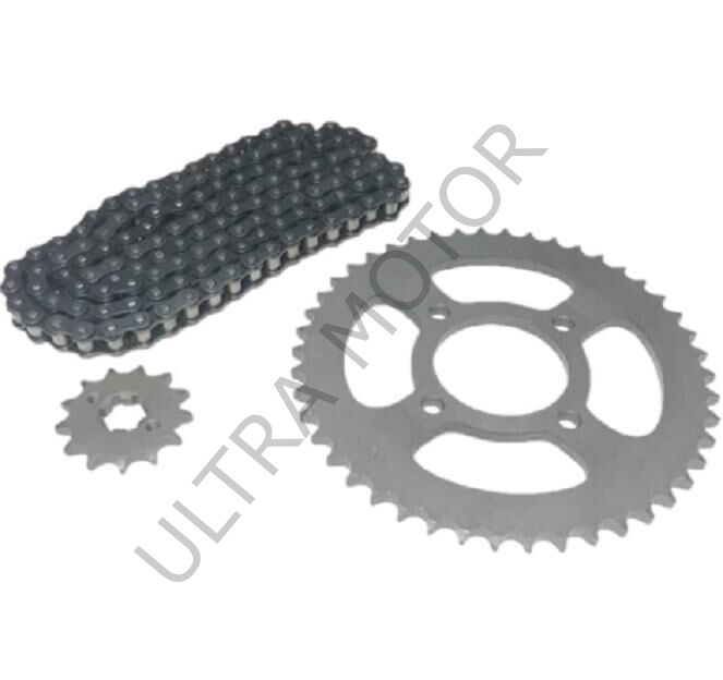 Rialli TVS Apache 150 RTR Zincir Dişli Seti 124L 43T 14T