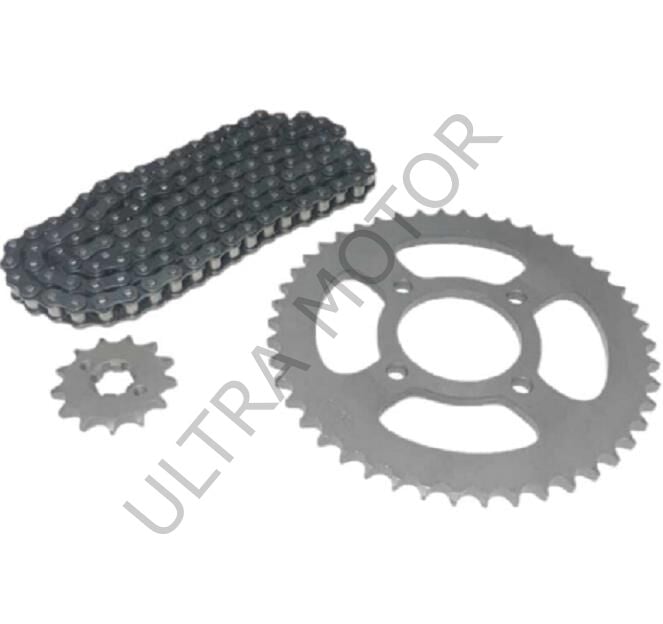 Rialli TVS Apache 150 RTR Zincir Dişli Seti 124L 43T 14T