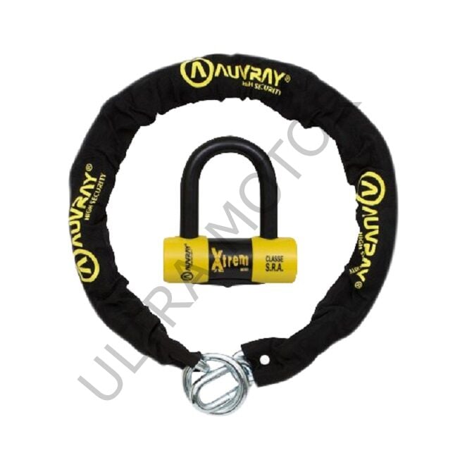 Auvray CH-BLOC 120 Zincir Kilit 120 cm+ U Disk SRA
