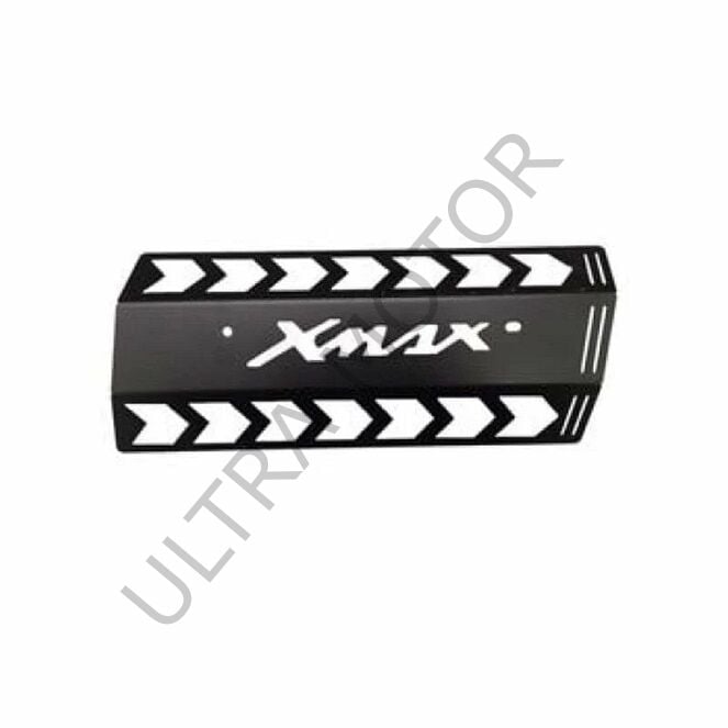 Yamaha YP 125 -250 - 300 X-MAX  2018-2024 Uyumlu Eksoz Koruma Demiri Siyah