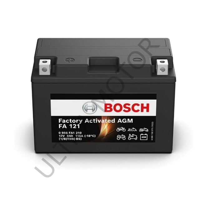 Bosch YB9B-BS FA121 Motosiklet Aküsü