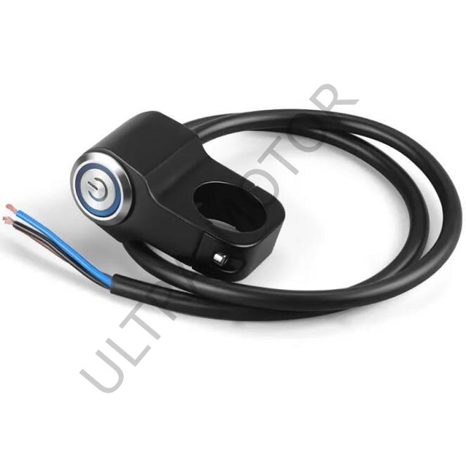 Sis Farı Düğmesi Tekli Gidon Bağlantılı