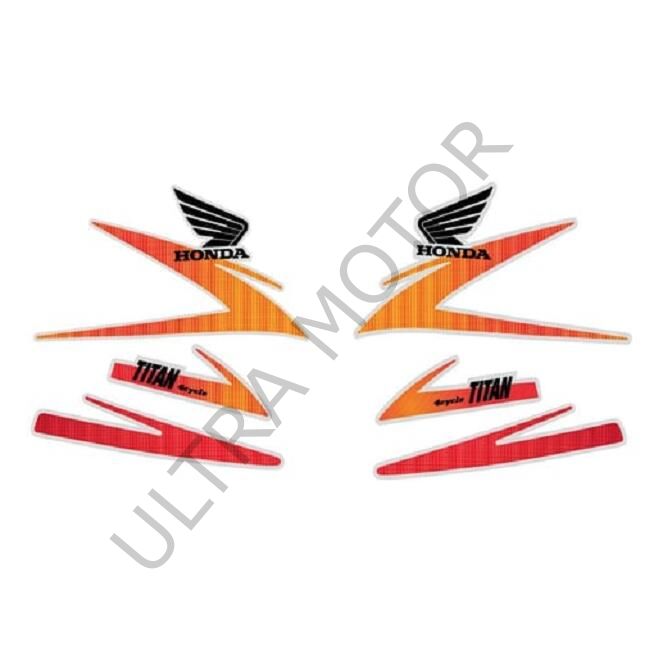 Honda Titan Arma Seti Sticker