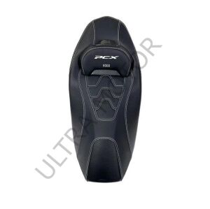 Honda PCX 2021-2025 Uyumlu Spor Bel Destekli Koltuk Sele Beyaz