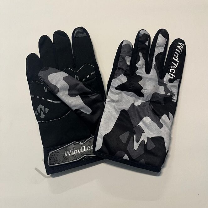 WindTech Gri Kamuflaj Desen XLarge Beden Eldiven