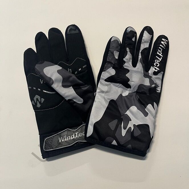 WindTech Gri Kamuflaj Desen 2XLarge Beden Eldiven