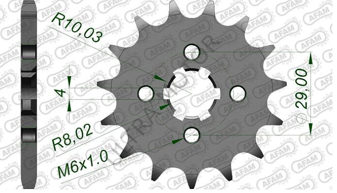 Afam Çelik Ön Dişli 28201-14 428