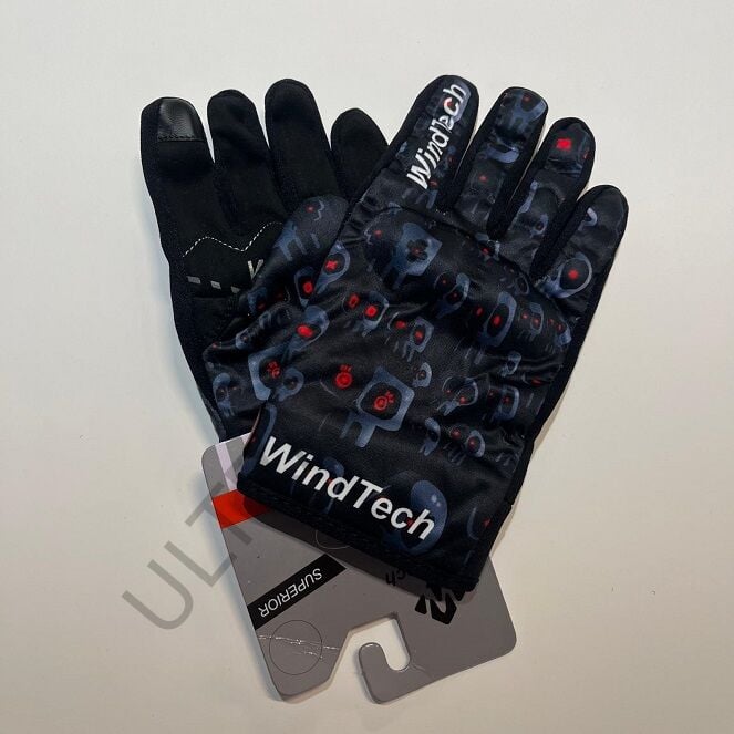 WindTech Siyah-Kırmızı Noktalı Medium Beden Eldiven
