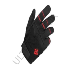 WindTech Siyah-Kırmızı Düz 2XLarge Beden Eldiven