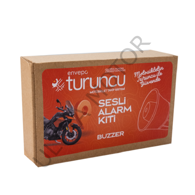 Turuncu Sesli Alarm Buzzer