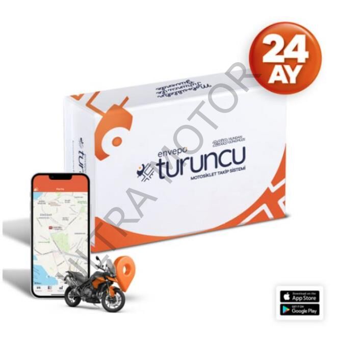 Turuncu Motosiklet Takip Cihazı 24 Ay