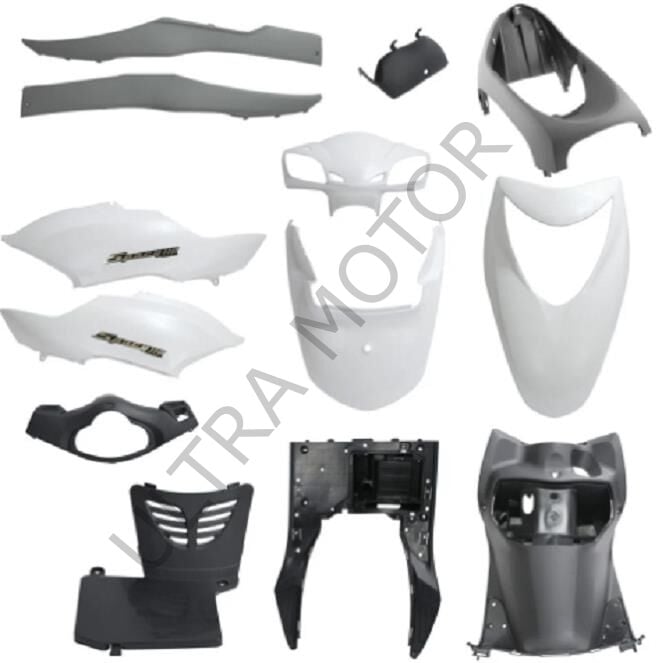 Honda Spacy 110 Beyaz Kaporta Seti Full