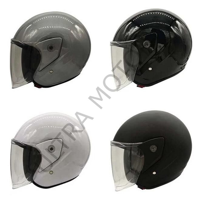 İthal Yarım Yazlık Kask Yüksek Kalite Standart Beden Gri