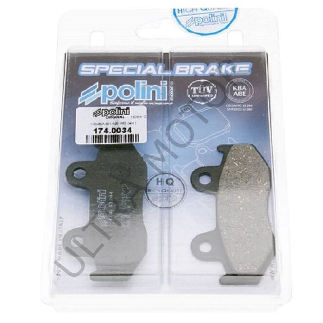 Polini 174.0034 Organik Disk Fren Balata