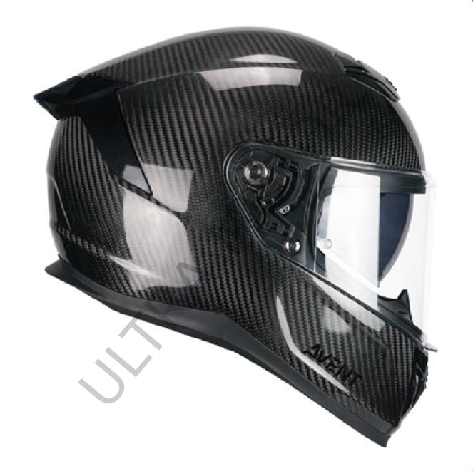 CGM 361C Avent Pro Full Carbon Large Beden Parlak Siyah Kapalı Kask