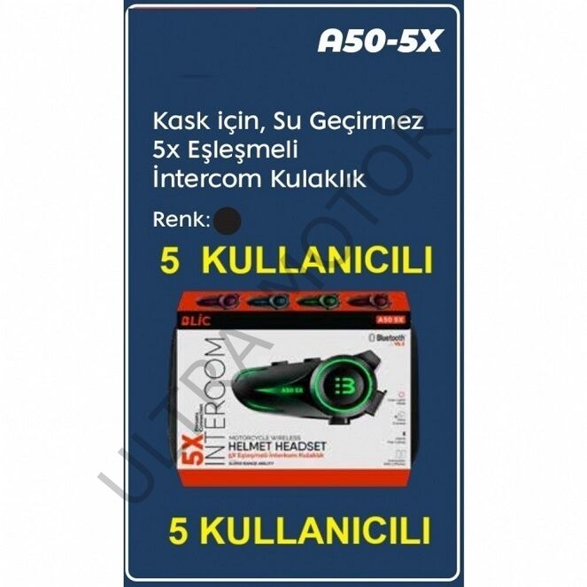 A50-5X 5 Hat İntercom