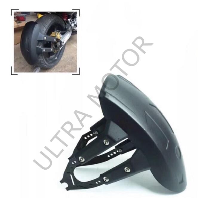 Universal Arka Çamurluk Siyah